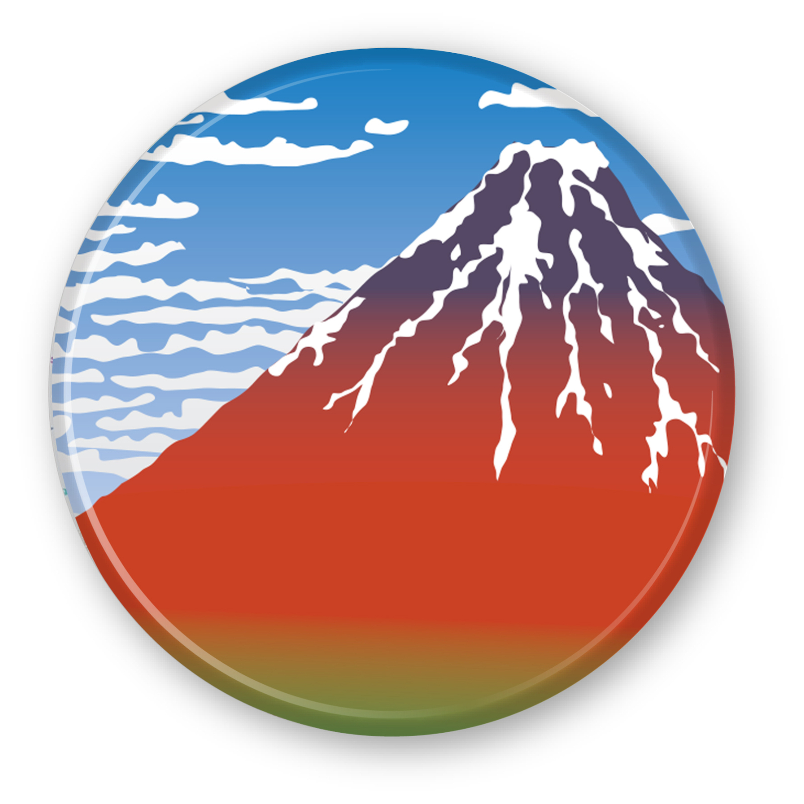 記念品 / 葛飾北斎 赤富士マグネット 単品 92908