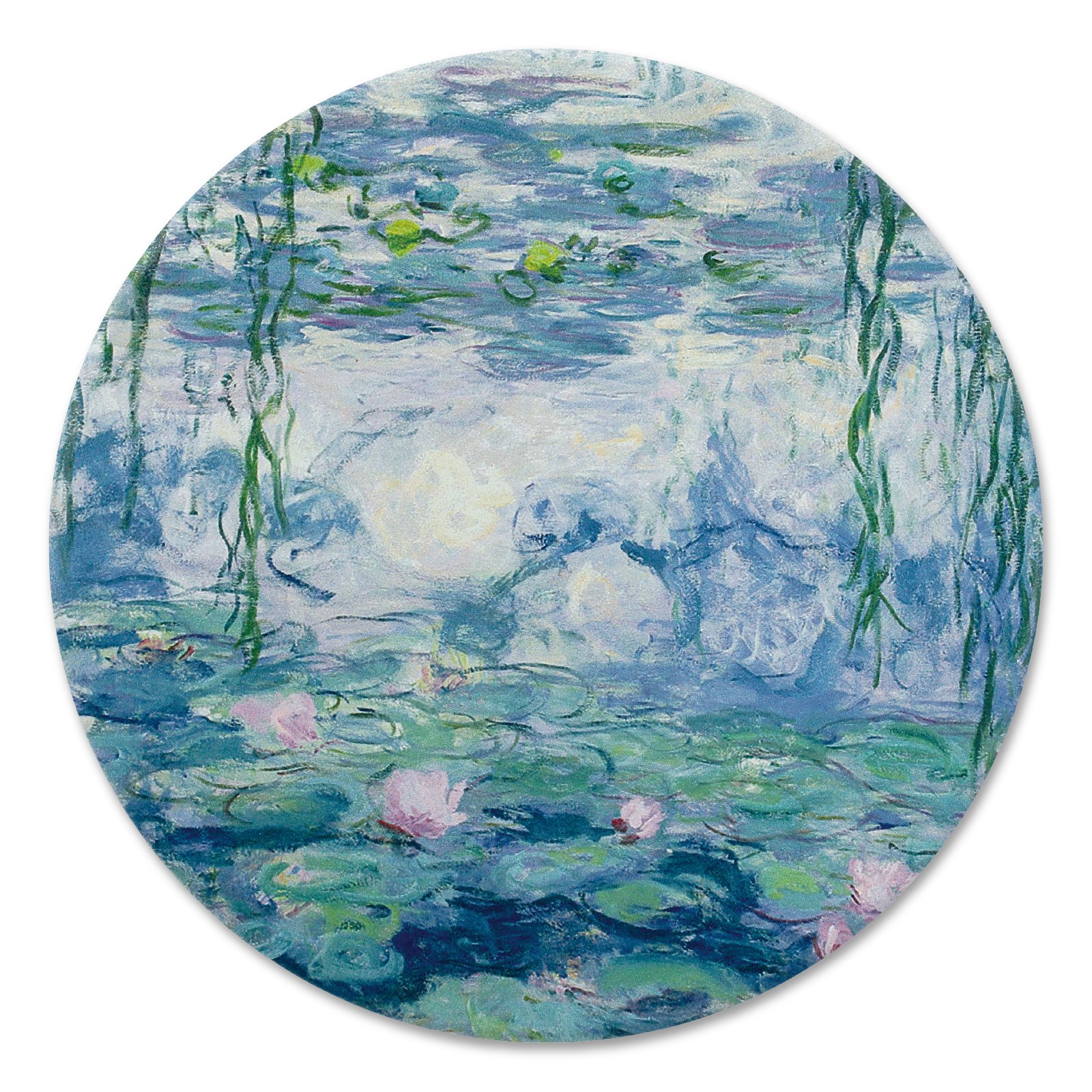 日用品 / 白雲石コースター名画 睡蓮 単品 93016