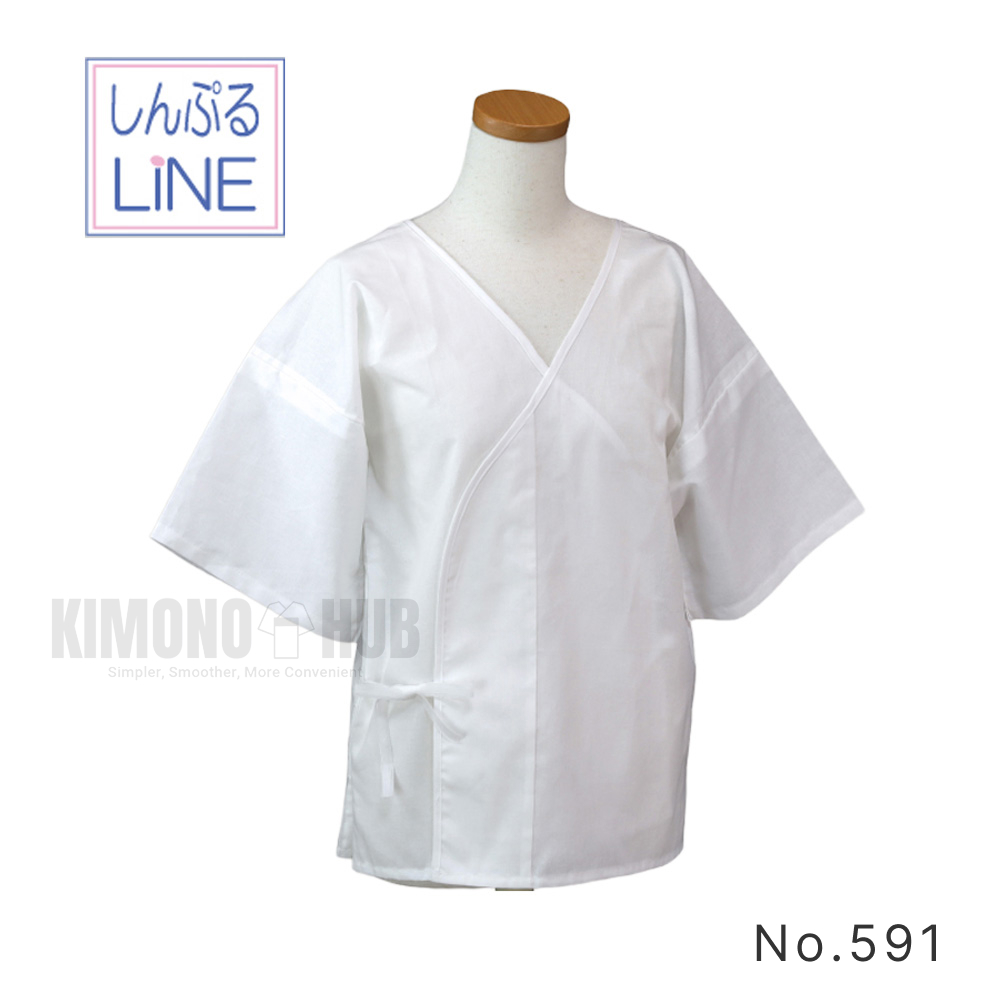 NO.591 / 下着 / しんぷるLINE肌襦袢（M / L） / あづま姿 