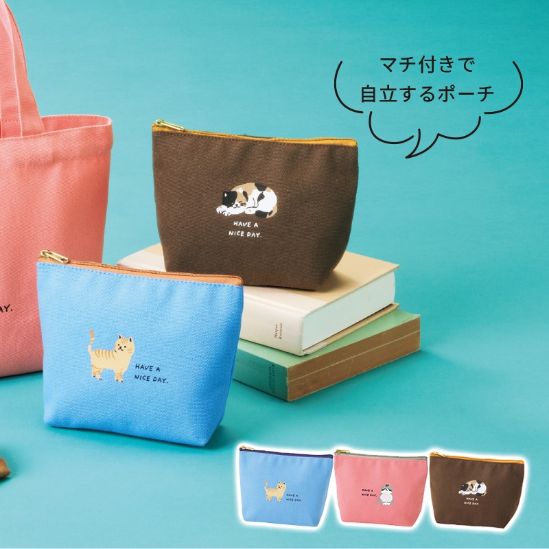 キャット・タイム／ポーチ 商品画像1