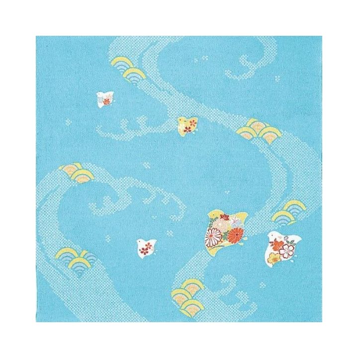 風呂敷 / 68cm ちりめん しわになりにくい レーヨン 二巾 手土産包み 高級感 上品 日本製