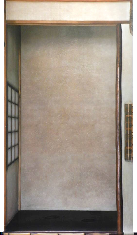 掛け軸 / 展示用 茶室タペストリー 展示用茶室専門