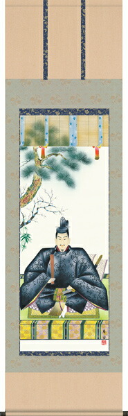 掛け軸 / 天神 奥村 精園 端午の節句 こどもの日 初節句 お正月 天神様