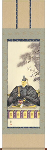掛け軸 / 販売 天神 山村 観峰 端午の節句 こどもの日 初節句 お正月 天神様