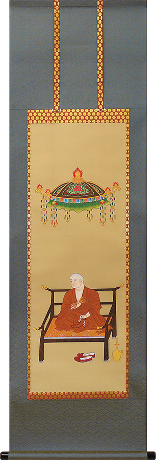掛け軸 / 真言三 尺三 三幅対 床の間 おしゃれ 壁掛け 絵 47cm×150cm