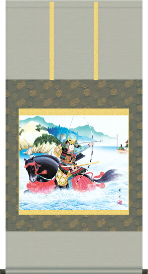 掛け軸 / 武者 節句 芳月