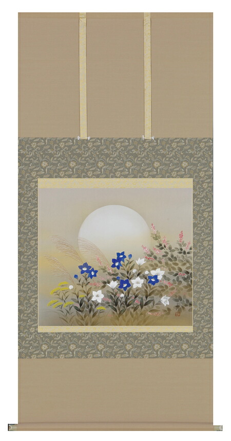 掛け軸 / 秋草 川島 正行