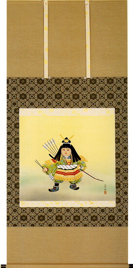 掛け軸 / 金太郎 伊藤 薫風