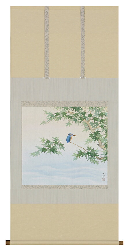 掛け軸 / 翡翠 稲垣 雅彦