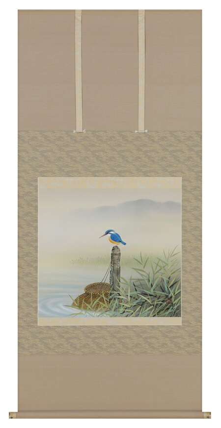 掛け軸 / 翡翠 川島 正行