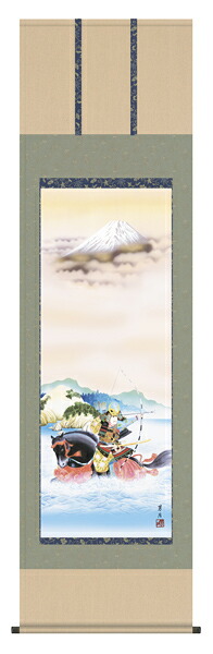 掛け軸 / 販売 波上武者 吉田 芳月 端午の節句 こどもの日 初節句