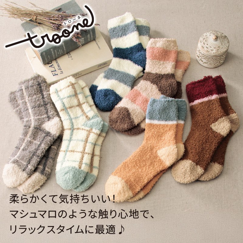 トローネ／ふわもこソックス 商品画像1