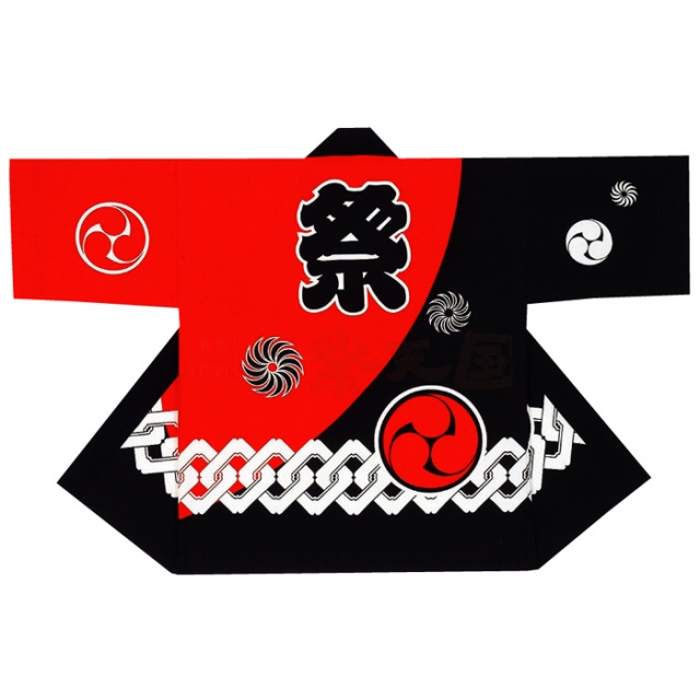 衣装関係・お祭り関連 / 半纏(はんてん・法被・はっぴ）・特殊染　三つ巴吉原つなぎ他