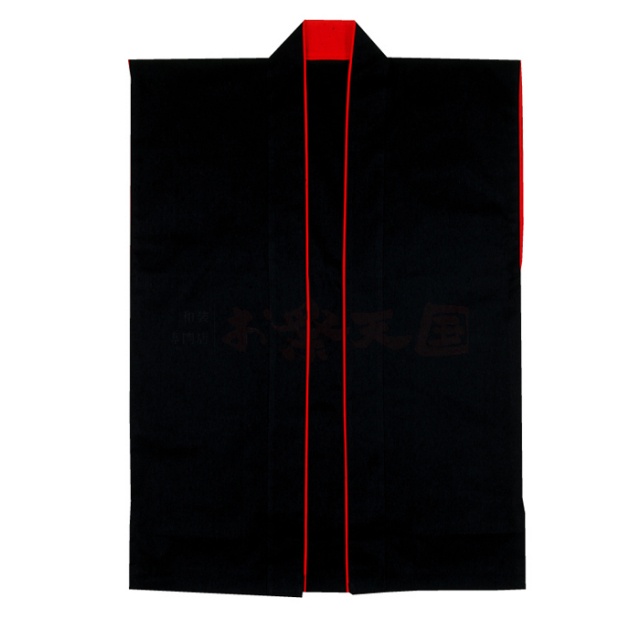 衣装関係・お祭り関連 / 袖無し半纏(はんてん・法被・はっぴ）　黒地