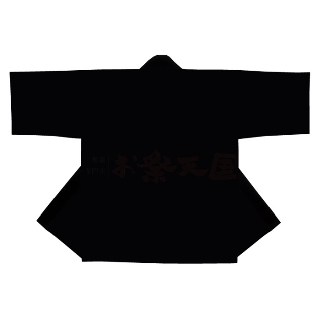 衣装関係・お祭り関連 / 無地半纏(はんてん・法被・はっぴ）：黒
