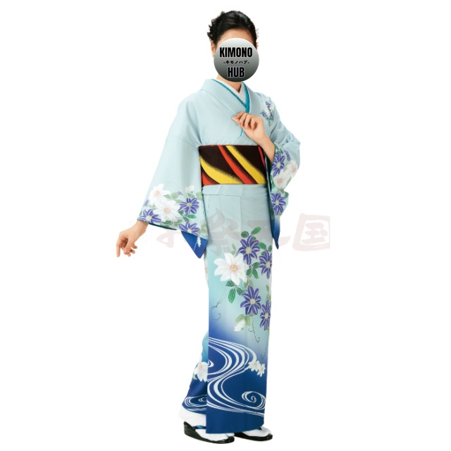 衣装関係・お祭り関連 / 【仕立て上がり】一越絵羽着物