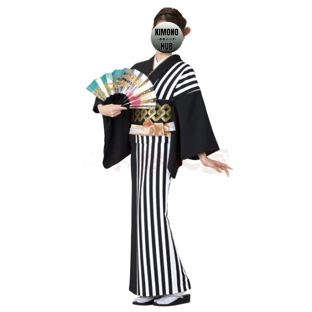 衣装関係・お祭り関連 / 【仕立て上がり】組合せ小紋着物