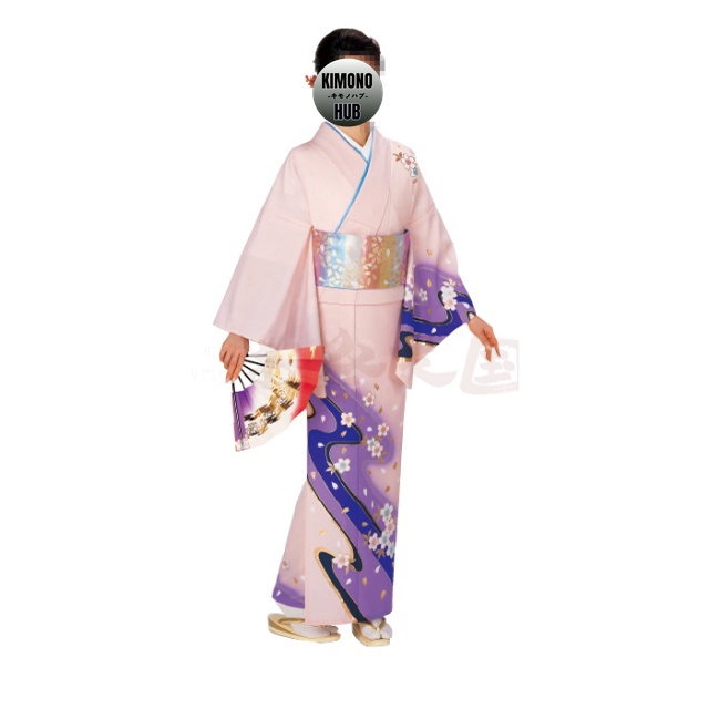 衣装関係・お祭り関連 / 【仕立て上がり着物】一越絵羽着物