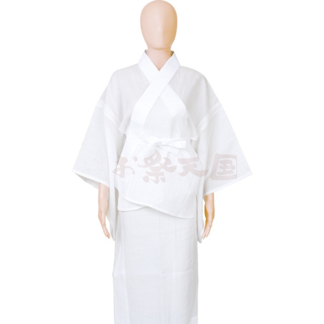 衣装関係・お祭り関連 / 本麻和装下着　本麻ジョーゼット（手もみ楊柳）　半襦袢