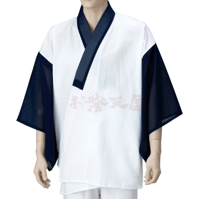 衣装関係・お祭り関連 / 着くずれ防止の男半襦袢　夏用