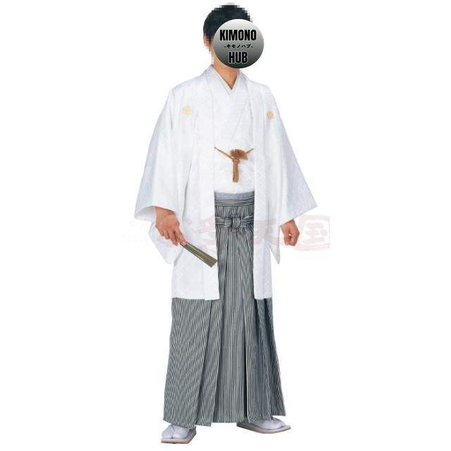 衣装関係・お祭り関連 / 【仕立て上がり】綸子羽織と袴下着物セット