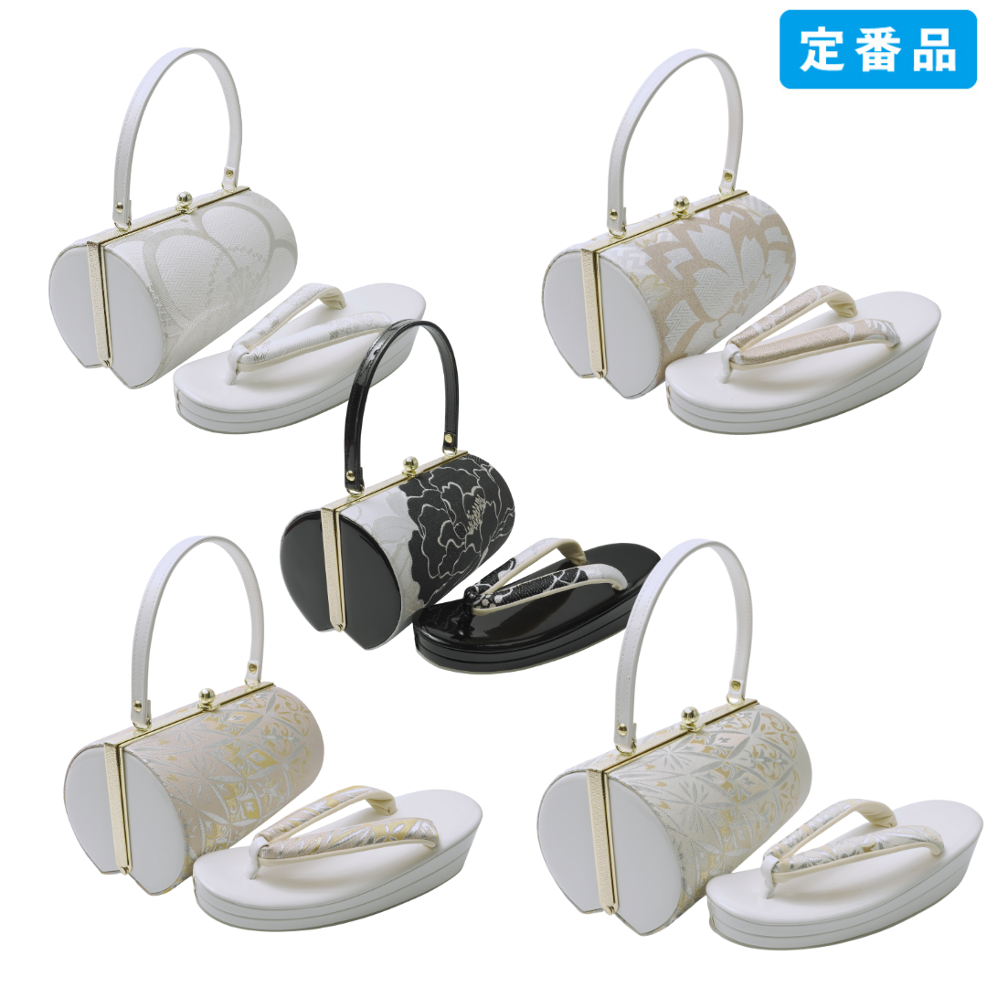 草履バッグ 帯地 2枚芯草履タイプ